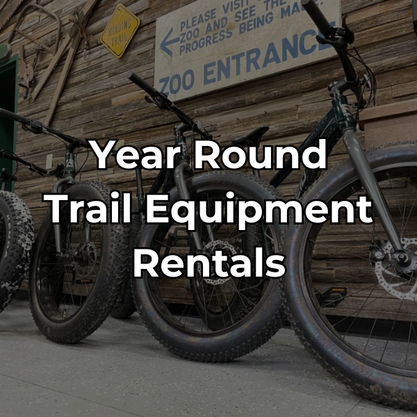 Learn about year-round trail equipment rentals